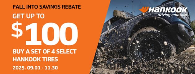 Hankook - Fall Into Savings Rebate